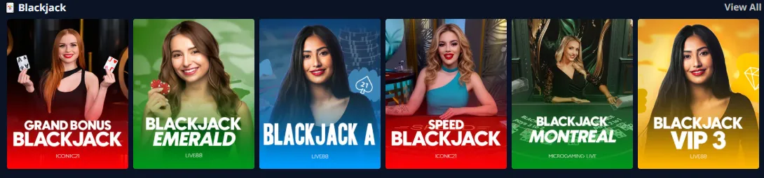 mybet casino blackjack