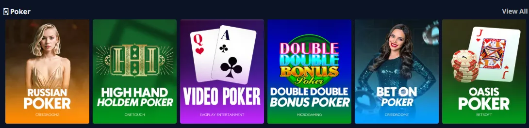 mybet casino poker